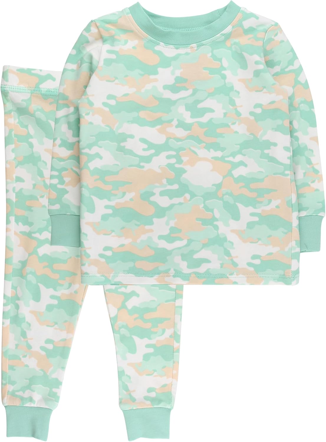 Unisex Child Modal Blend Long Sleeve Pajama Set