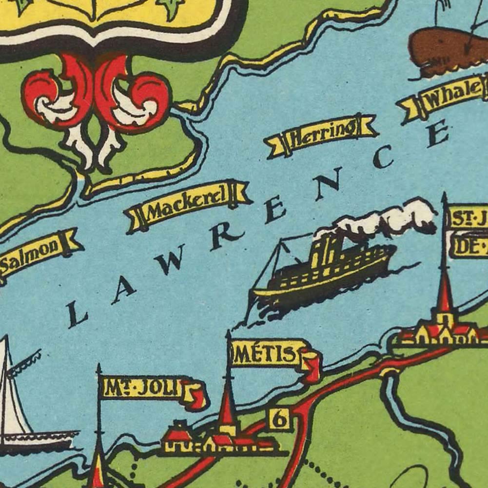Montréal carte » Voyage - Carte - Plan