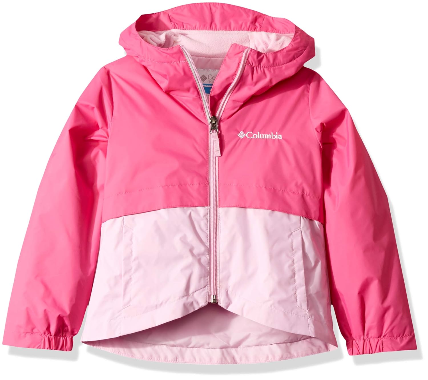 Columbia Youth Boys Rain-Zilla Jacket, Collegiate Navy/Cloudburst