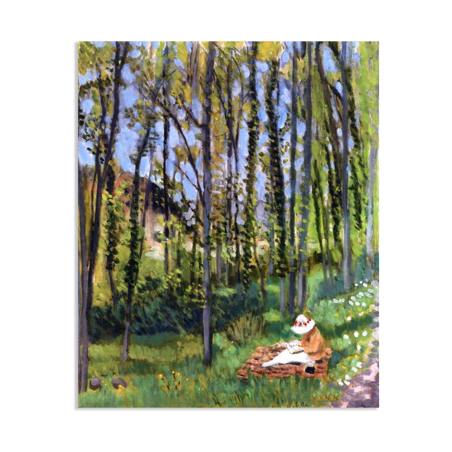 MYCGGDGH Henri Matisse Painting Reproduction In the Woods Henri Matisse abstract art canvas wall reproductions classic poster for living room Bathroom Office 80x60cm(31x24in) poster