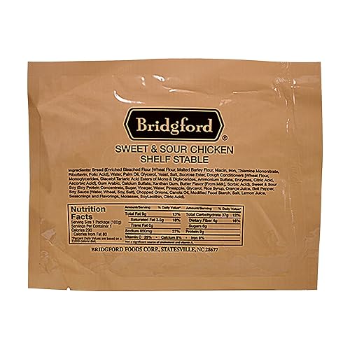 Vista 24 de Bridgford Honey BBQ Chicken – Alimentos de supervivencia estable para almacenamiento de alimentos – Paquete de 3 – Comida de campamento con sabor a