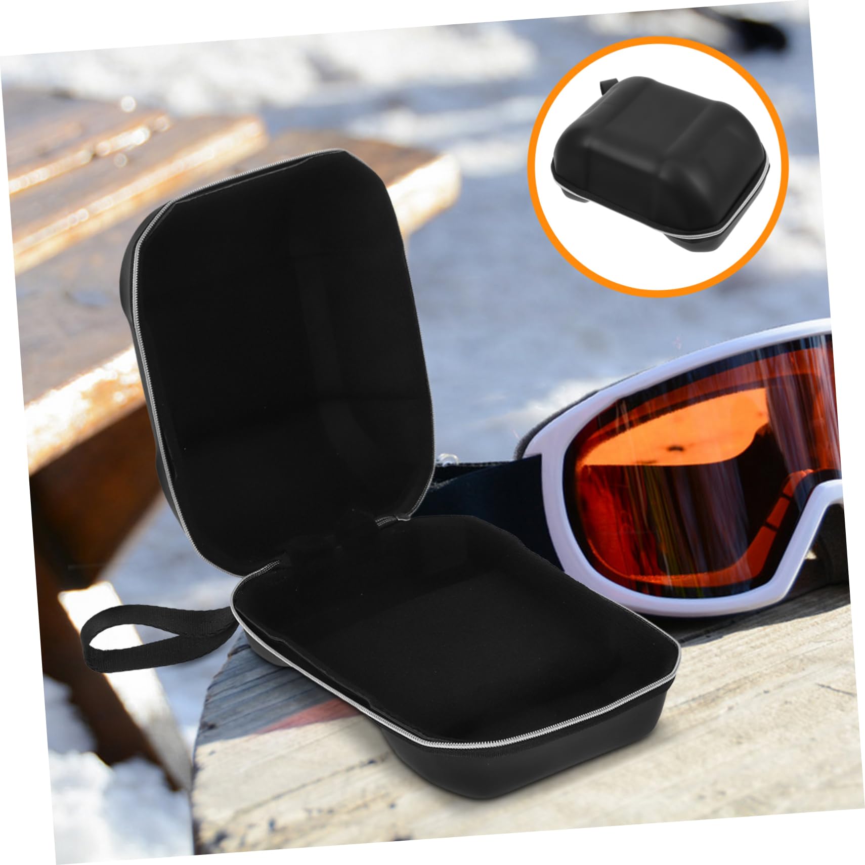 BESPORTBLE 4pièces Étui De De Ski Étanche Avec Anti-compression Pour Activités Extérieures Boîte De Rangement Compacte Pour Motocyclisme