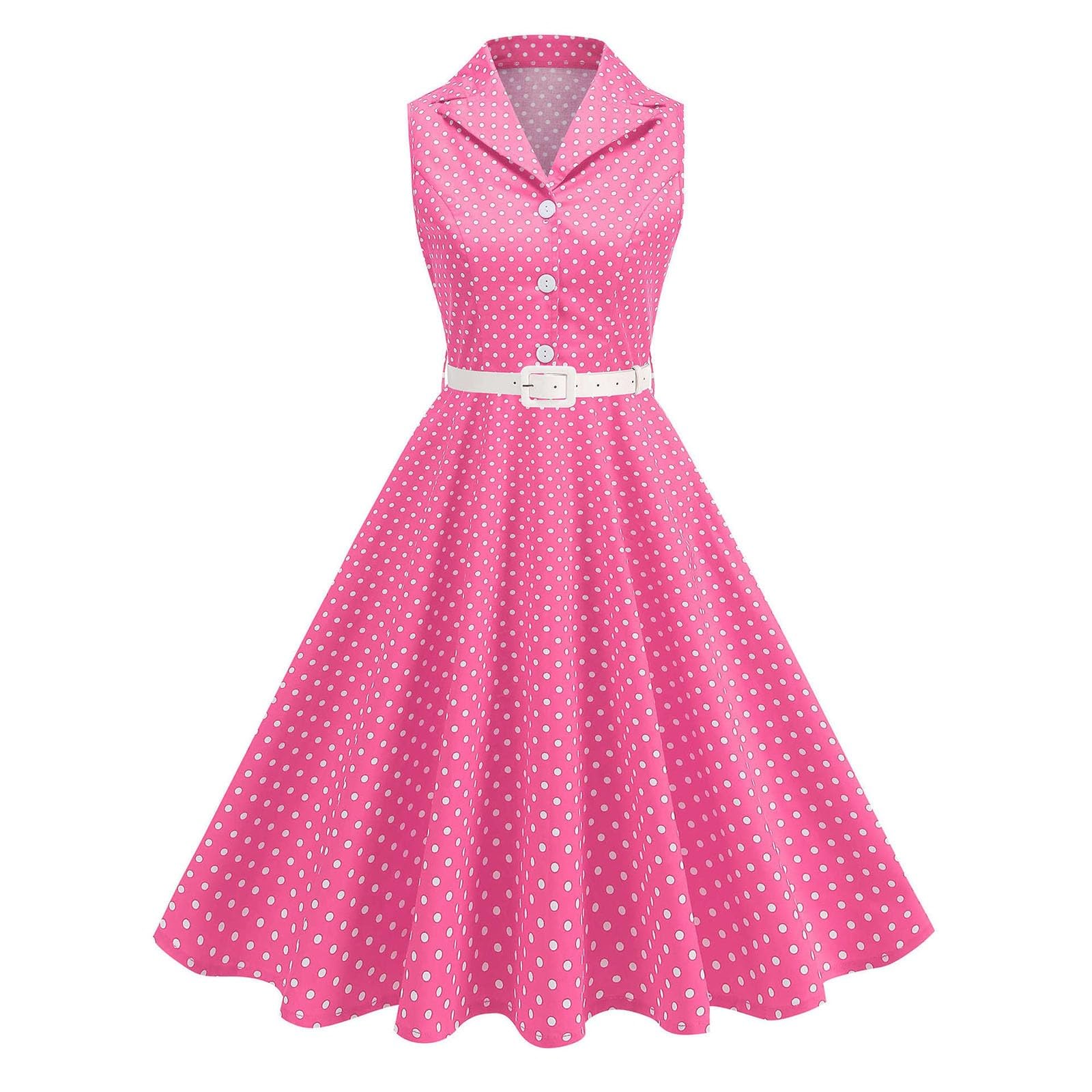 Robe rockabilly chic avec ceinture style Audrey Hepburn