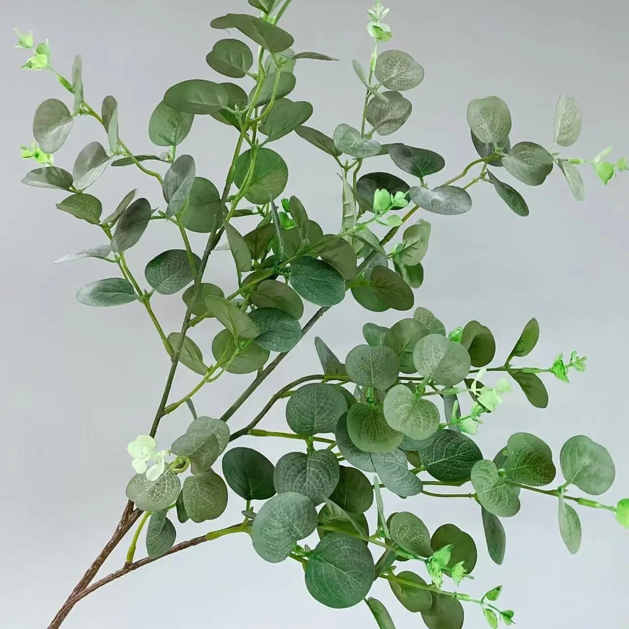 10 szt. 70 cm jesiennych liści eukaliptusa, sztuczna roślina, dekoracja domu, stół, kwiaty, dekoracja stołu(Green)
