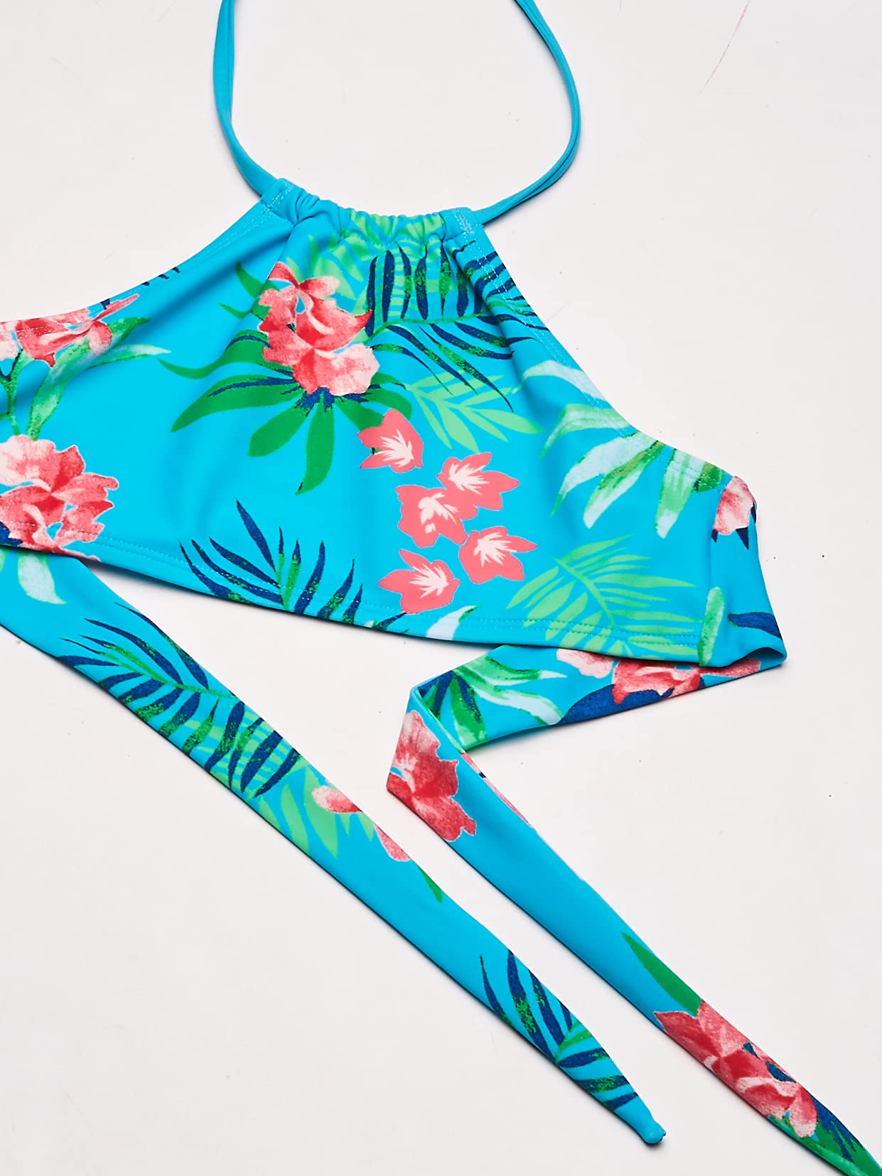 Kanu Surf Girls' Mahina Beach Sport Halter Bikini 2-Piece Swimsuit