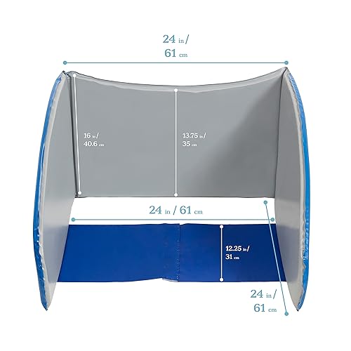 Miniatura 2 de RestZone Naptime - Divisor de privacidad para cunas y colchonetas, divisor de siesta independiente para guarderías y preescolares, accesorio de