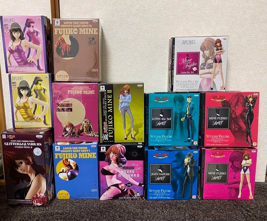 Amazon.co.jp: ルパン三世 峰不二子 他 フィギュア 13点セット : おもちゃ