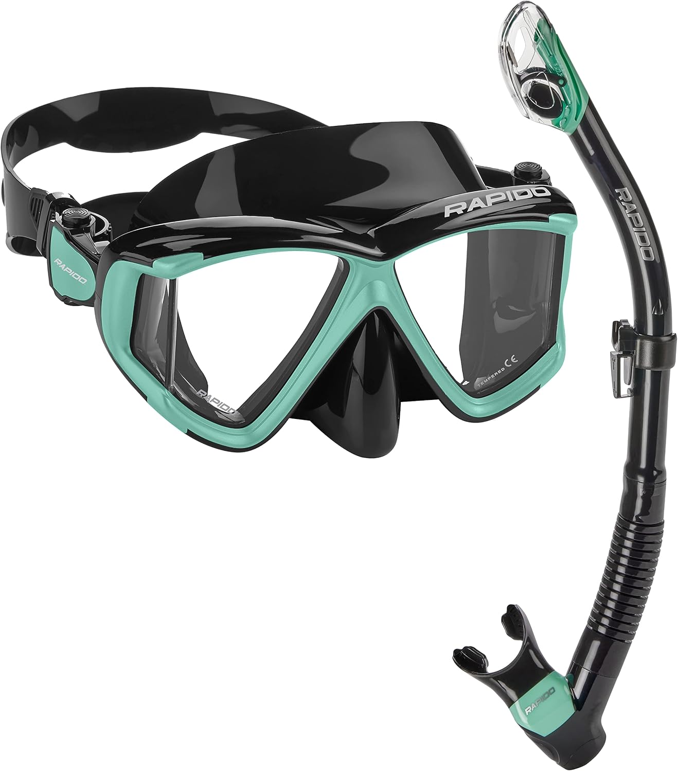 Rapido Panto-180 Four Lens Mask and Snorkel Combo