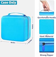 Vista 2 de PAIYULE Funda compatible con figuras de Tonies de personaje de reproducción de audio, soporte de almacenamiento de figuras para personajes