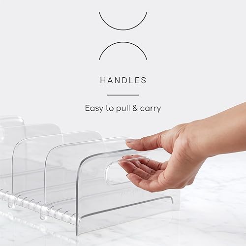 Miniatura 3 de YouCopia FreezeUp - Estante para congelador, 15 pulgadas, transparente