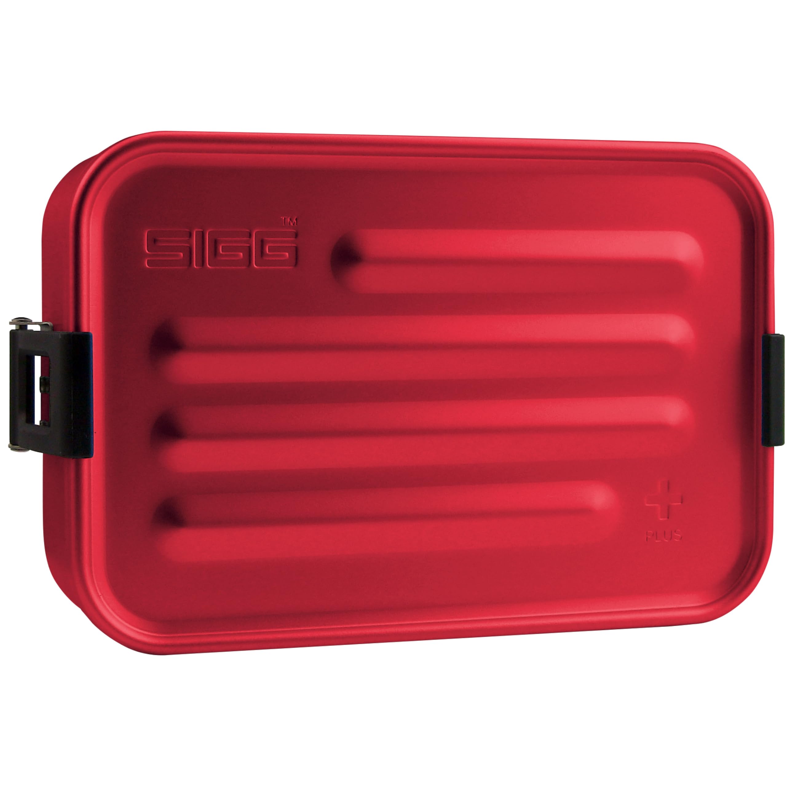 SIGG Metal Box Plus S Rot – Brotdose 0,9 L