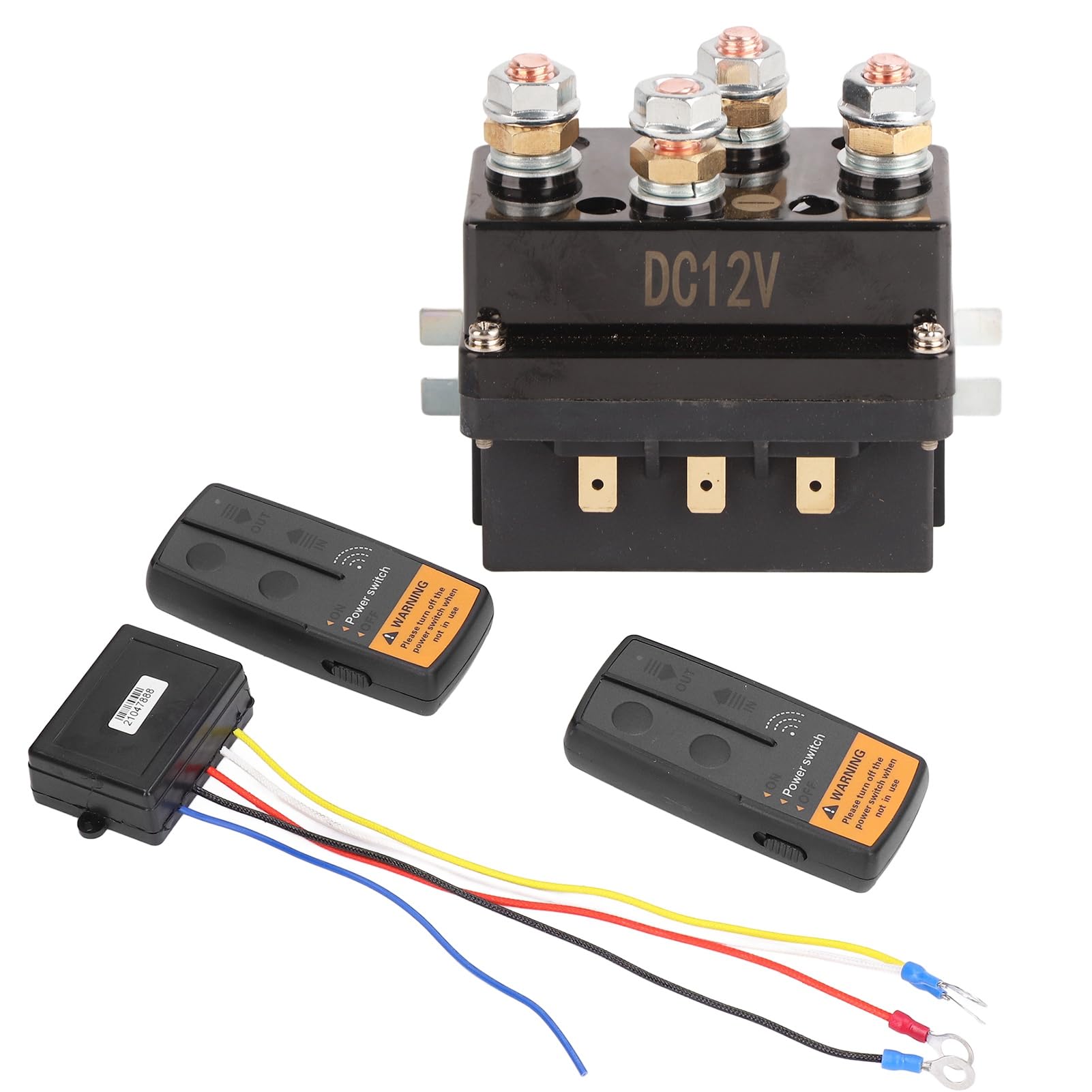 Kit Telecomando Wireless Premium per Verricello da 12 V per Verricelli Fino a 12.000 Libbre ATV UTV Installazione Semplice