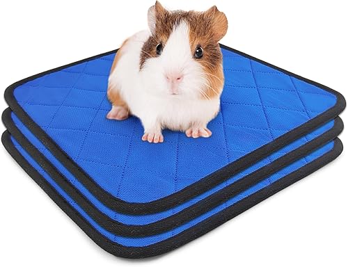 3 piezas de forros de repuesto para escondites de animales pequeños, camas y transportadores de viaje, almohadillas suaves y absorbentes, lavables a