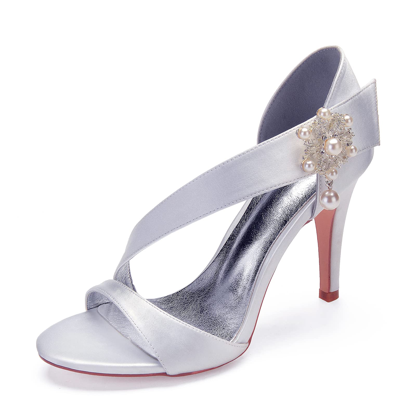 Damen High Heel Sandalen,Mit Blockabsatz,Damen Offene Zehensandalen,Sandaletten Damen Mit Absatz,Mode,Hochzeit,Party,Abschlussball