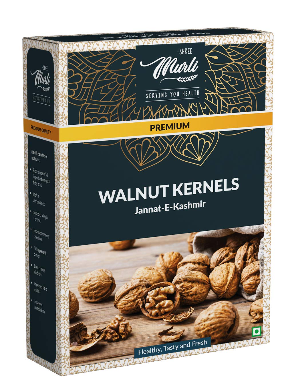 Shree Murli Walnuts Kernels ( Without Shell ) 2 kg ( Pack of 8 x 250 Grams) (B07TM59VQK) Amazon Price History, Amazon Price Tracker