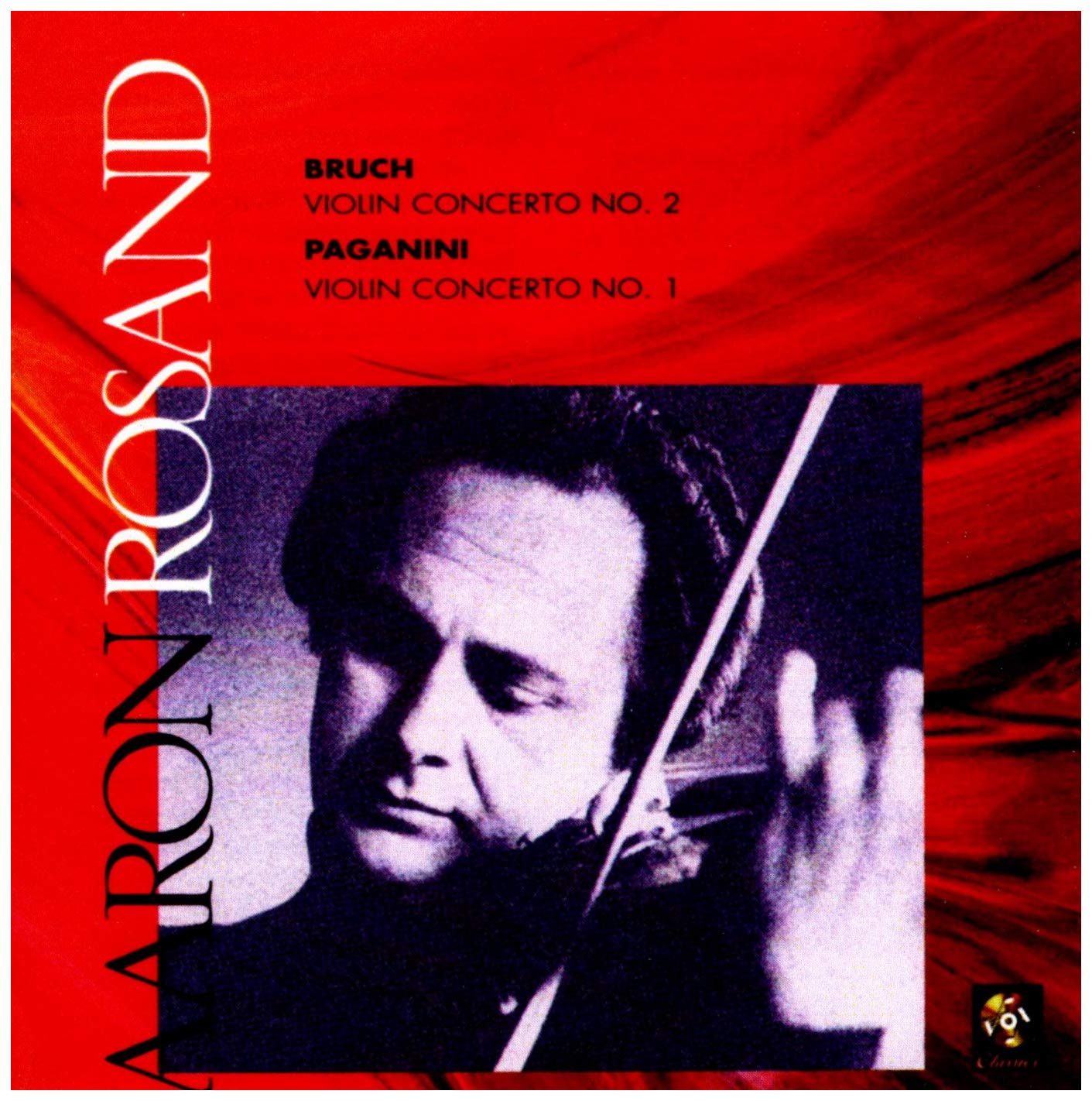 Bruch, Violin Concerto no 2; Paganini Violin Concerto no 1 [Audio CD] Aaron Rosand; Peter Richter de Rangenier; Pinchas Steinberg; Bayern Rundfunk and Saarlandischer Rundfunk