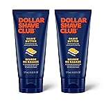 Dollar Shave Club | Shave Butter 2-Pack | For Sensitive Skin, A Translucent Shaving Cream & Gel Alternative, Designed For A Gentle Glide, Helps To Fight Razor Bumps and Ingrown Hairs, Blue