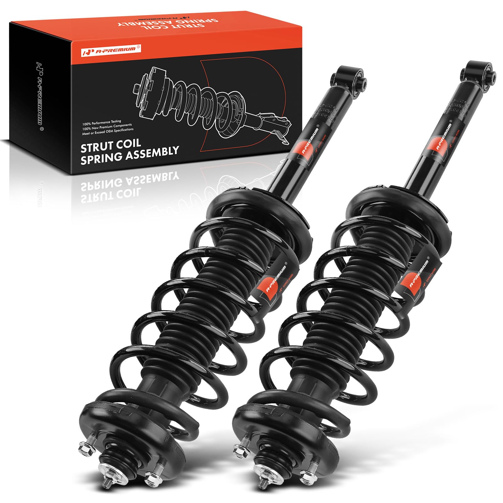 Struts Assembly Front Pair Pair Of Rear Shock Struts For Acura TL