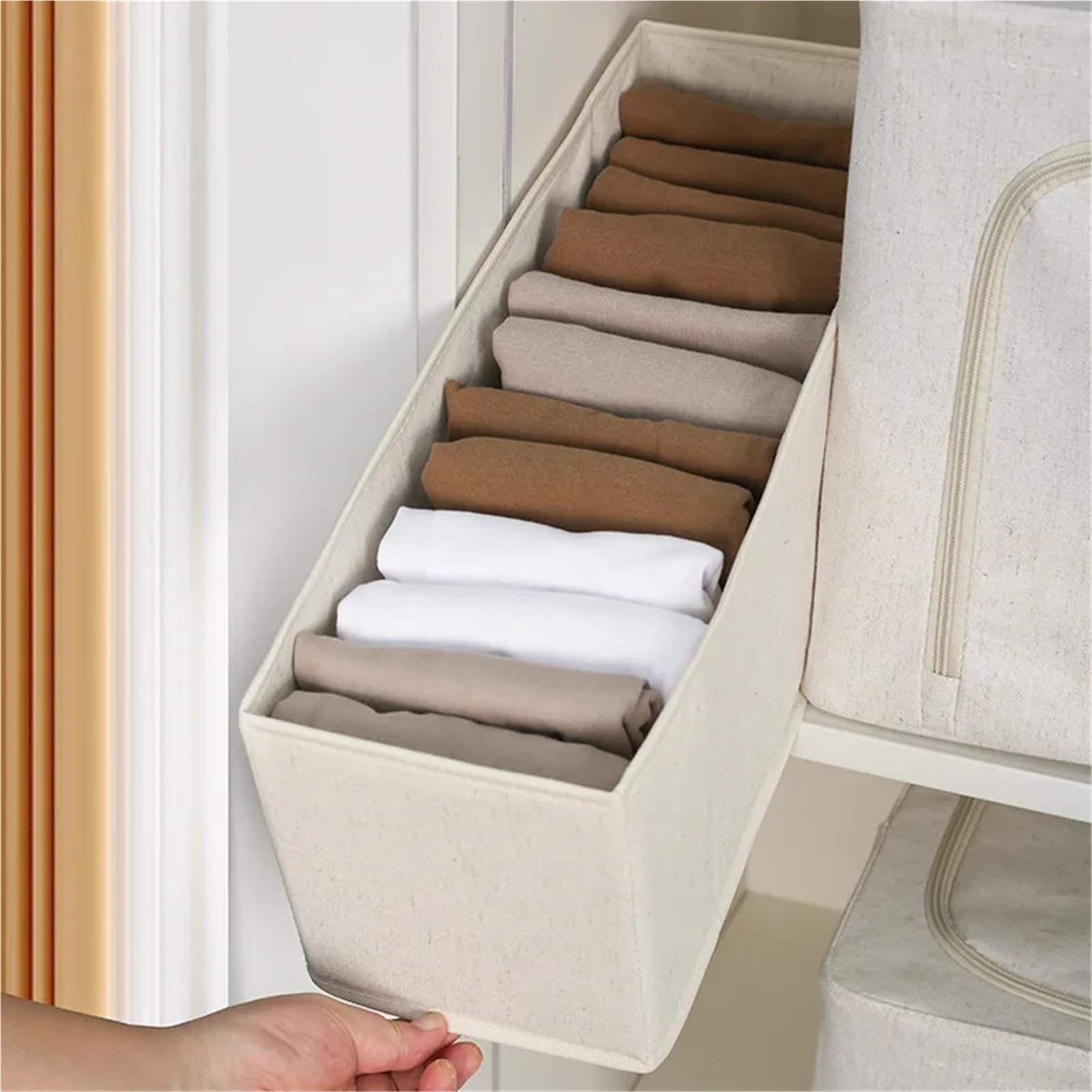 Organizzatore per cassetti della Biancheria Intima, Scatola Porta Calze, Reggiseno, Mutandine, armadi per la casa, Armadio per la Camera da Letto