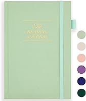 Vista 8 de JUBTIC Diario de Lectura - Diario de Libros Registro de Lectura para Revisar y Seguir tu Progreso de Lectura - Accesorios de Libros de Regalo