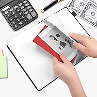 Vista 5 de JUBTIC Registros de cheques A5 para chequera personal, registros de transacciones de contabilidad para pequeñas empresas. Rastrea pagos, finanzas