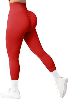 RXRXCOCO Leggings largos para mujer, opacos, sin costuras, ajustados, cintura alta, para deporte, correr, gimnasio