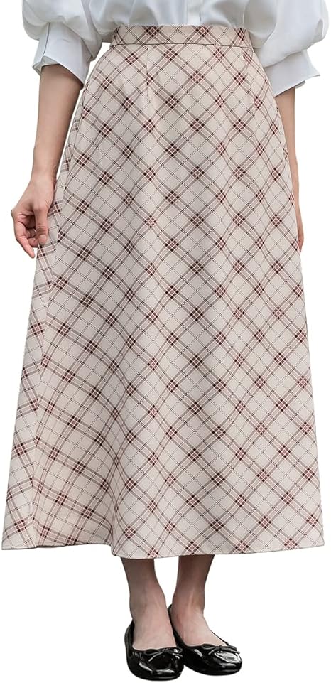 Amazon スカート ロングスカート マーメイド 花柄 チェック クロ ヒョウ おしゃれ レディース 秋 冬 Honeys ハニーズ 総柄 ロングスカート スカート 通販