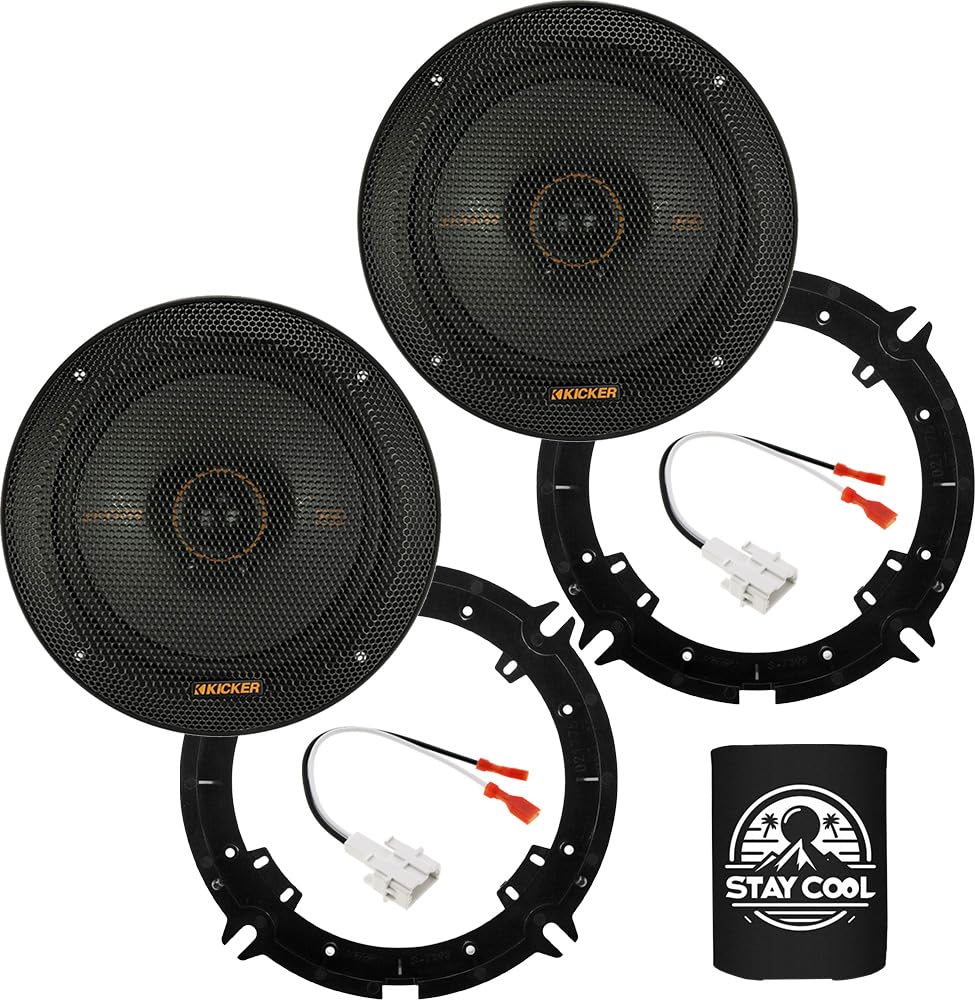 Amazon.com: KICKER Front/Rear Door 6.5 Speakers Kia Forte (w/o HK