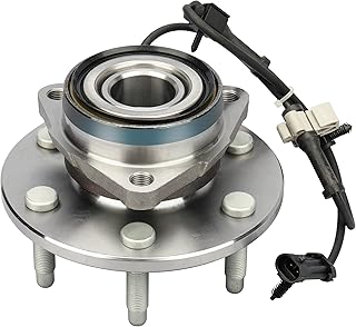 4WD ONLY Front Wheel Hub and Bearing Assembly 515036 Wheel Bearing for Cadillac Escalade, for Chevy Avalanche, Express 1500, Silverado, Suburban, Tahoe, for GMC Sierra, Yukon, Savana 6 Lugs w/ABS 1PCS