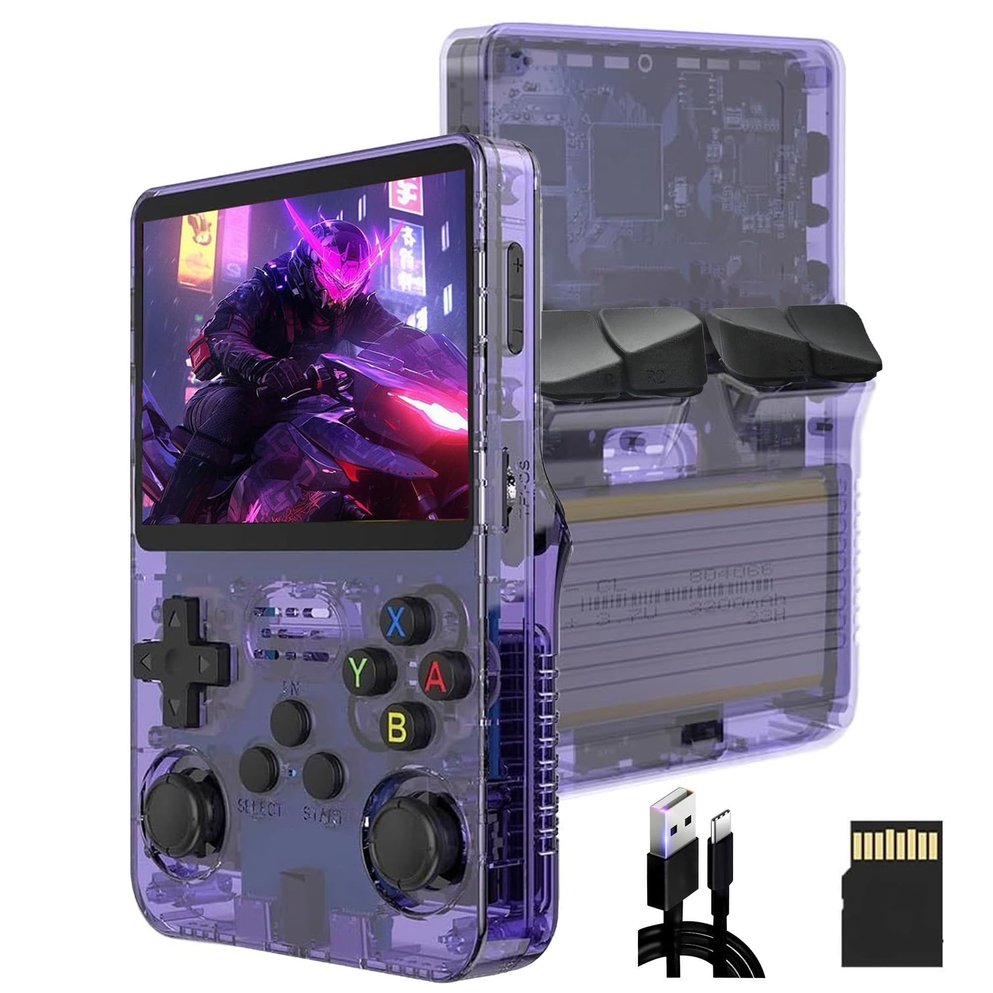 R36S portatile viola