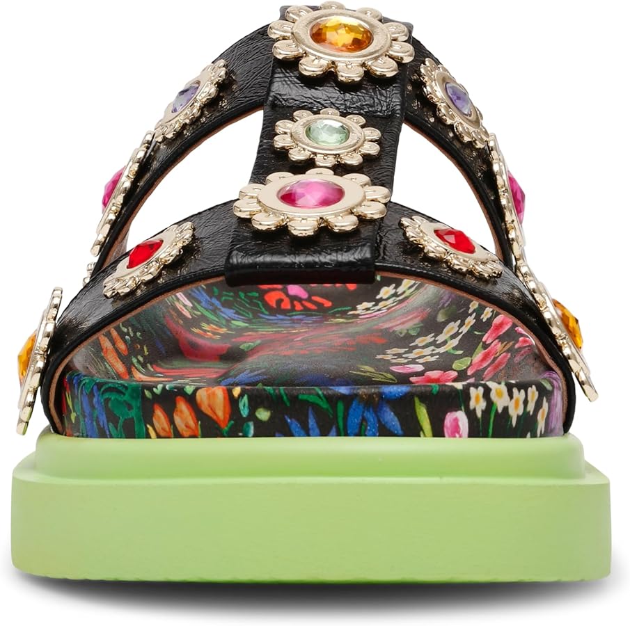 Amazon.com | Betsey Johnson Women's Madoxx Sandal, Ditsy Floral, 6