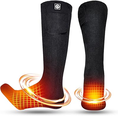 SNOW DEER 2023 Upgraded Rechargeable Electric Heated Socks