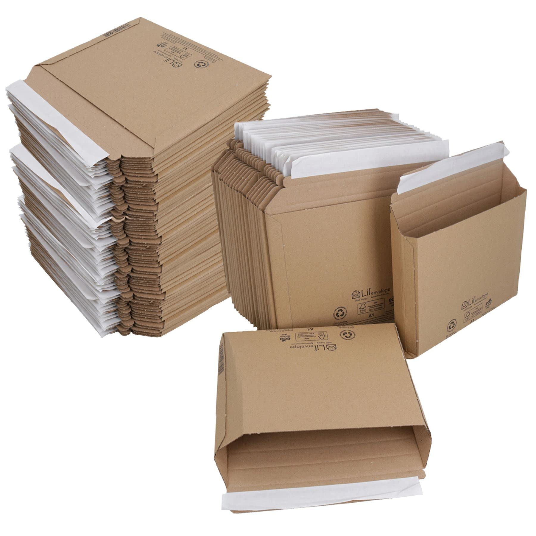 Cardboard Envelopes Mailer for Royal Mail Larger Letter Postal 176 x 235mm 100pc