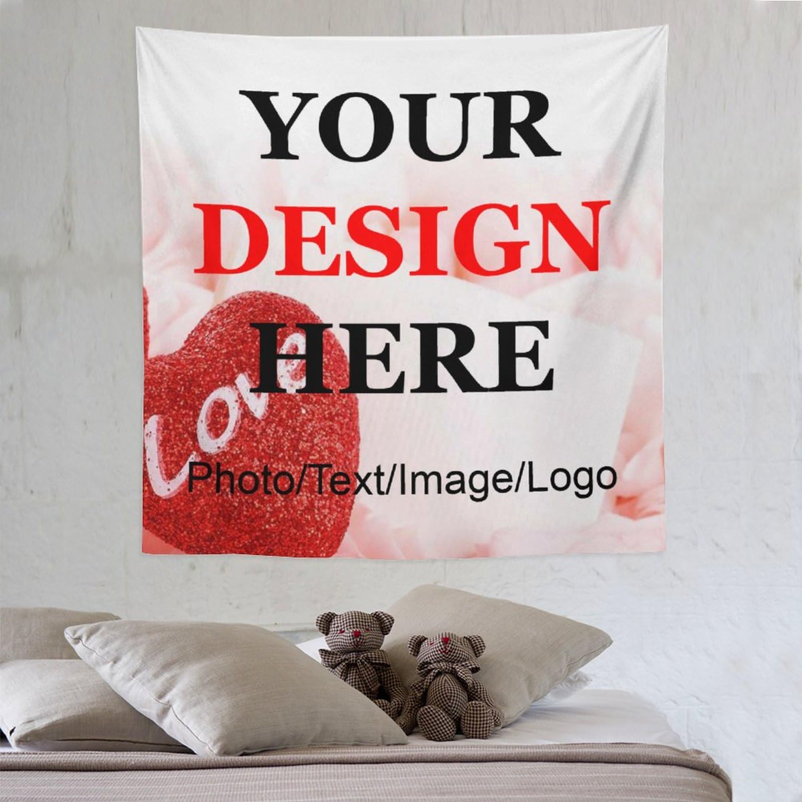 Tapssere Photo Personnalsée, Tole De Fond Personnalsée, Tole De