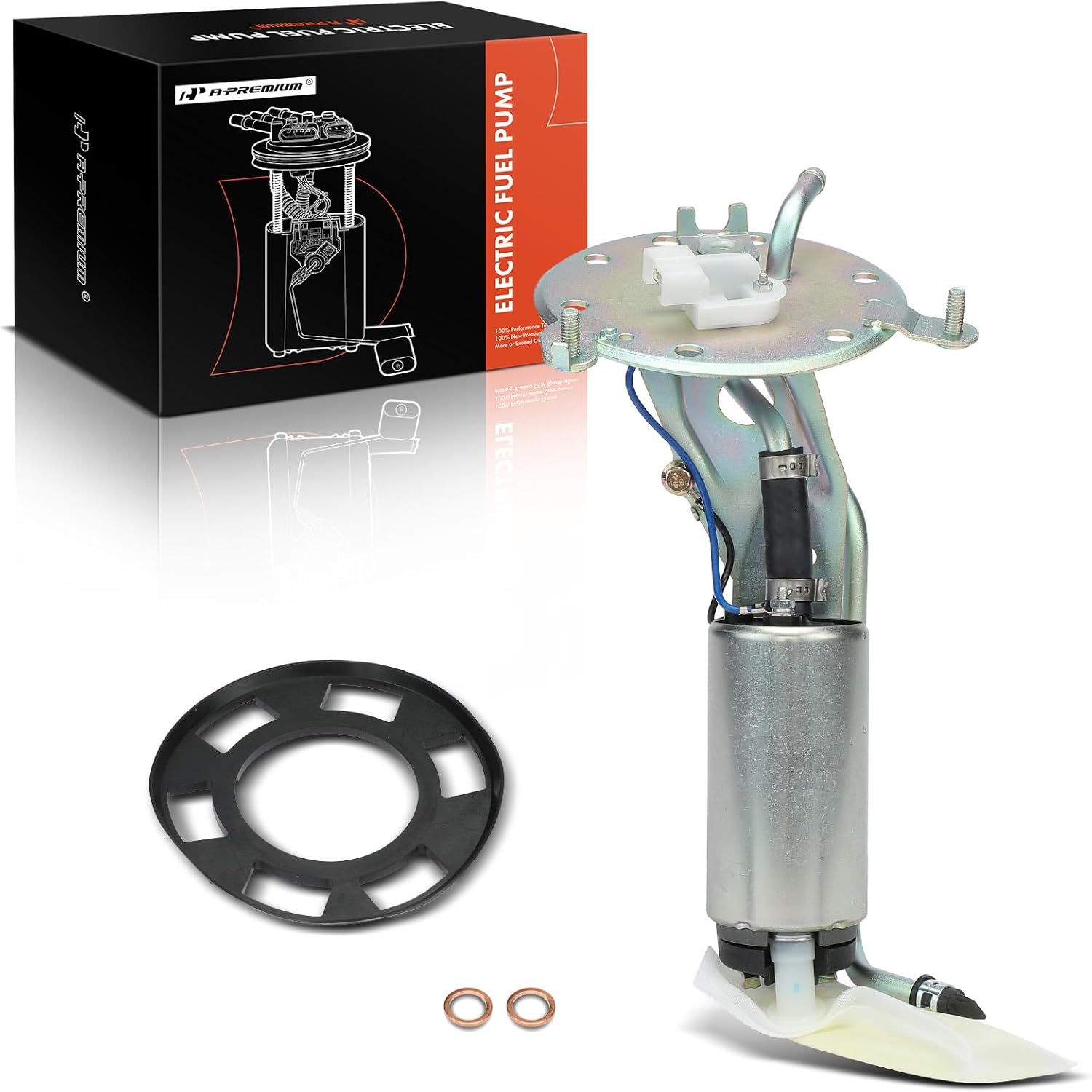 A-Premium Electric Fuel Pump Module Assembly with Sending Unit Compatible with Honda Accord 1990 1991 1992 1993, L4 2.2L, Gas