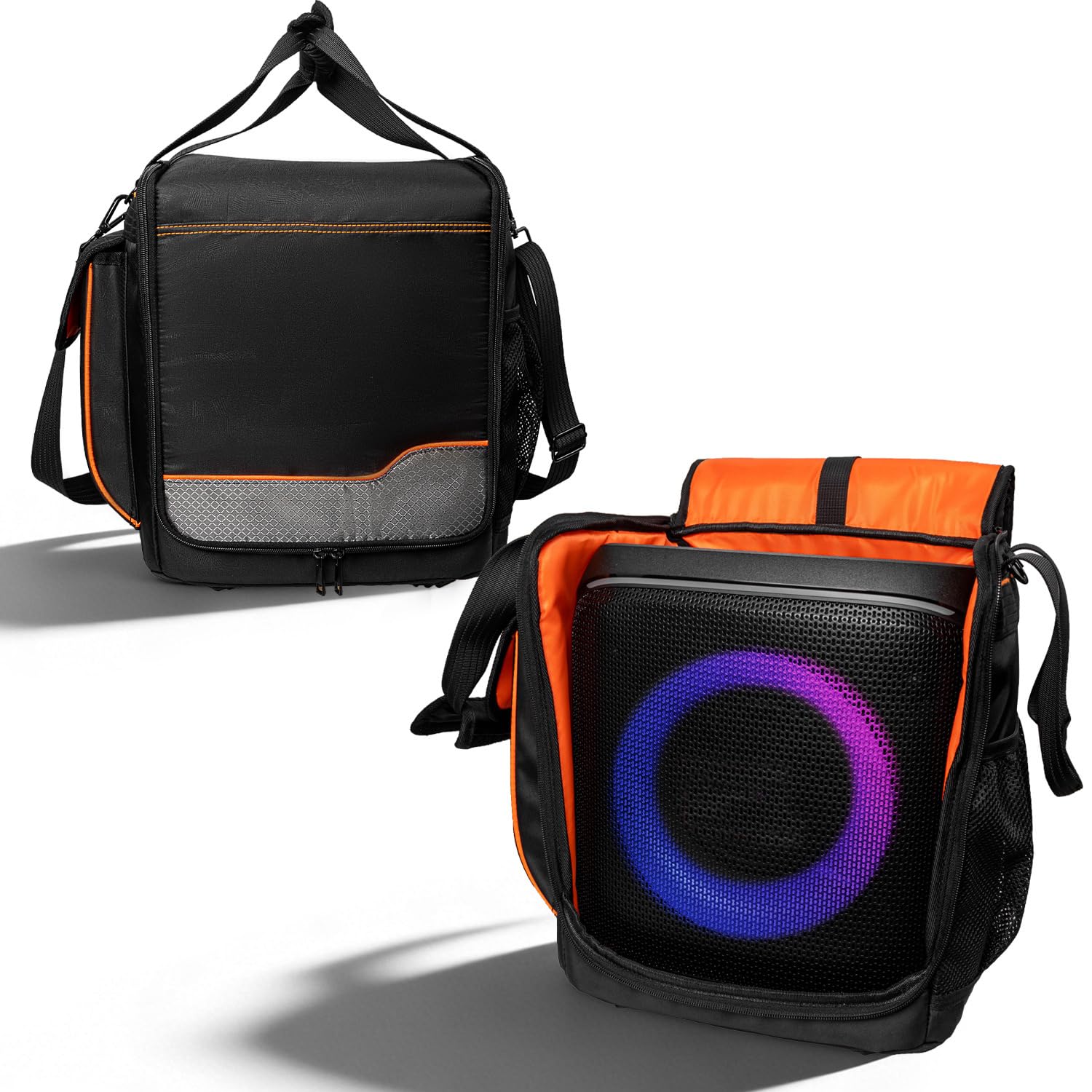 Torba do przechowywania głośnika JBL PartyBox 2 Encore, przenośna, bezprzewodowa, kompatybilna z Bluetooth, z tkaniną do transmisji dźwięku, etui ochronne na głośnik i akcesoria