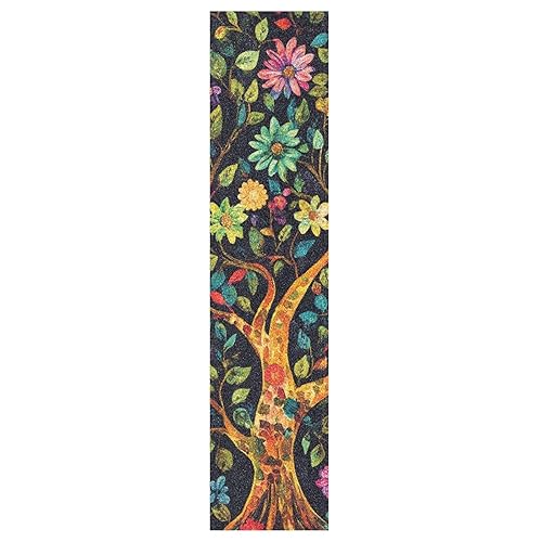 Vista 100 de Abstracto Negro Gris Geométrico Skateboard Grip Tape 33x9inch Papel de lija Longboard Scooter Griptape Diseño antideslizante y anti-desgarro