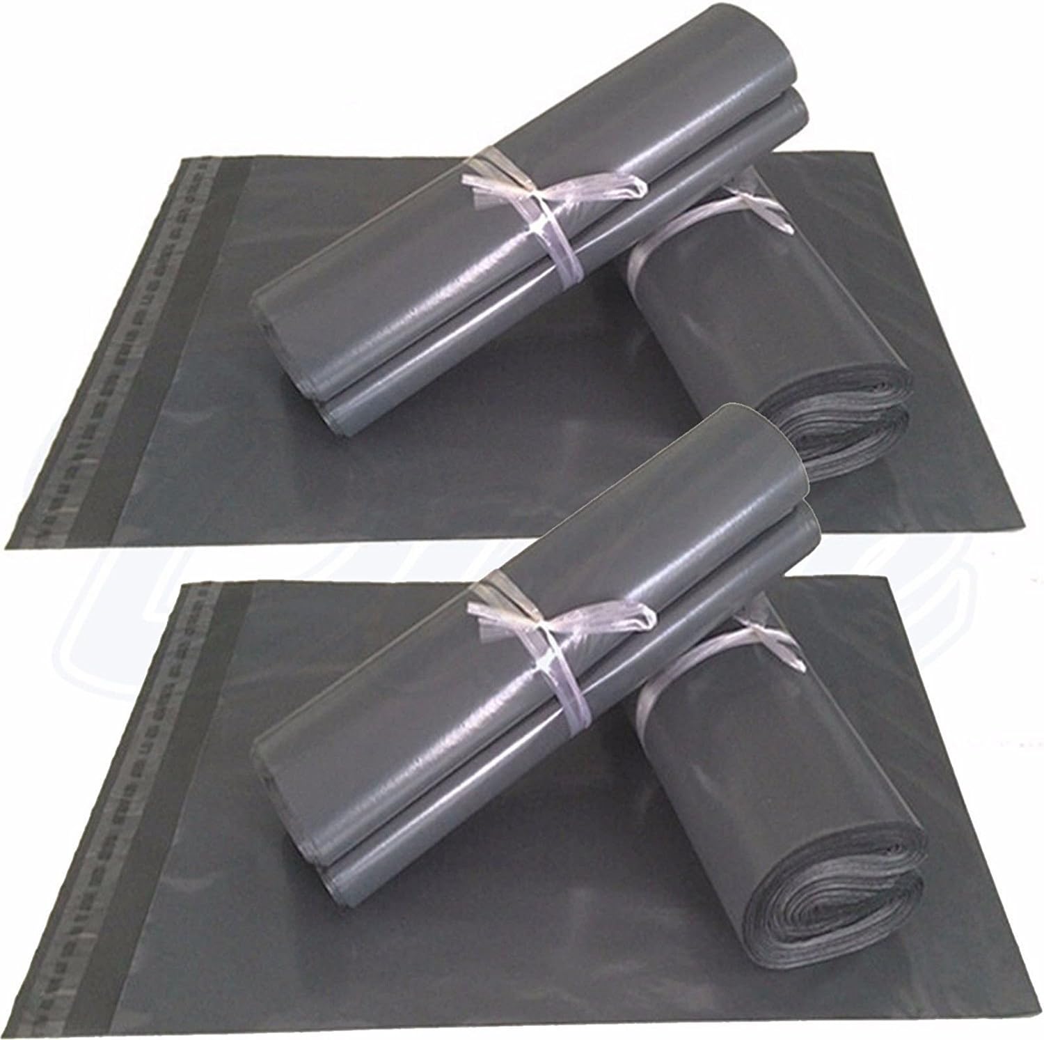 Sacs D'expédition Auto-adhésifs Gris Premium - Format 12 X 16 Pouces - Lot De 5, 10, 25, 50, 100 Ou 250
