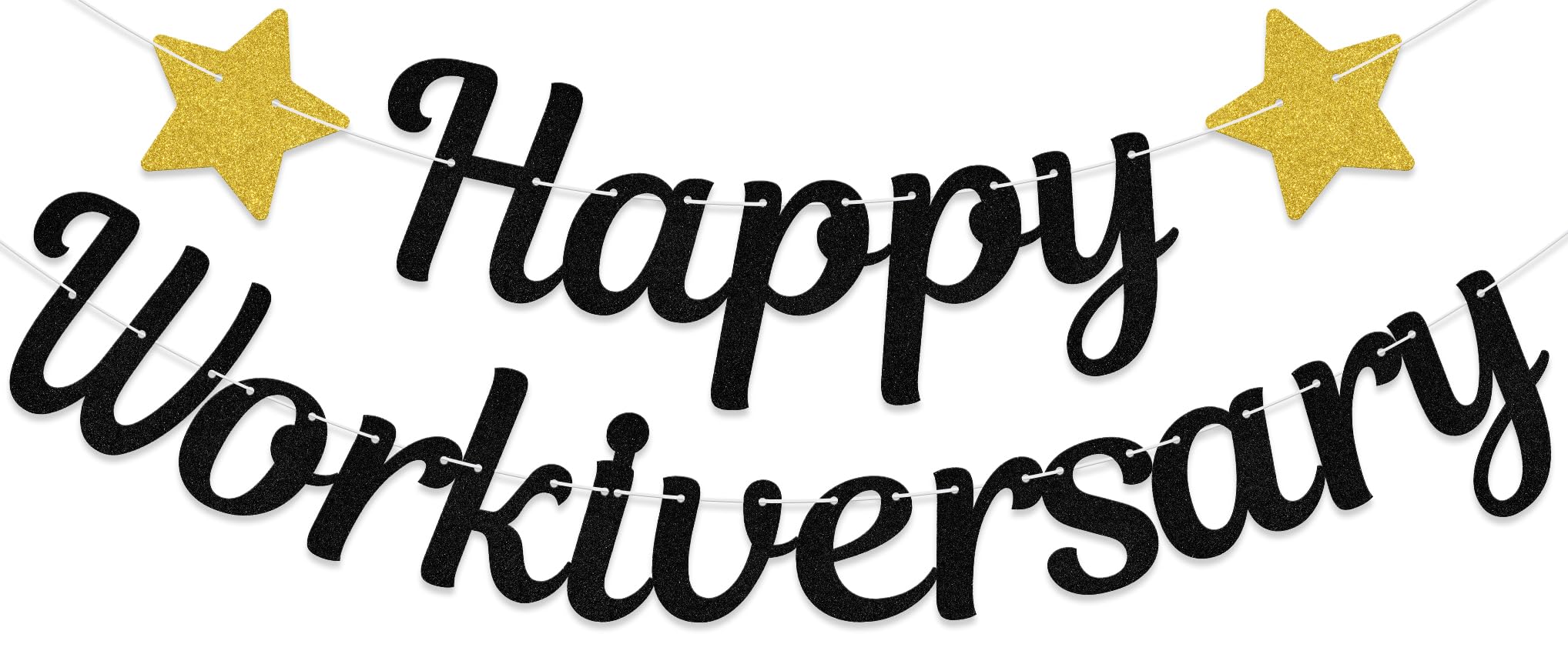 Happy Workiversary Banner, Work Anniversary Decorations, Congrats Work Office Party Decor Sign