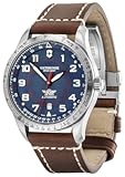 Victorinox Mens Watch AirBoss Mechanical Men&apos;s Watch Mechanical Watch Waterproof to 100M Case Diameter 42mm Band 22mm