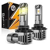 9006 Fog Lights, 3000K Golden Yellow, 12000LM Super Bright 600% Brighter, Enhanced Visibility for Fog & Off-Road, Plug and Play, Pack of 2