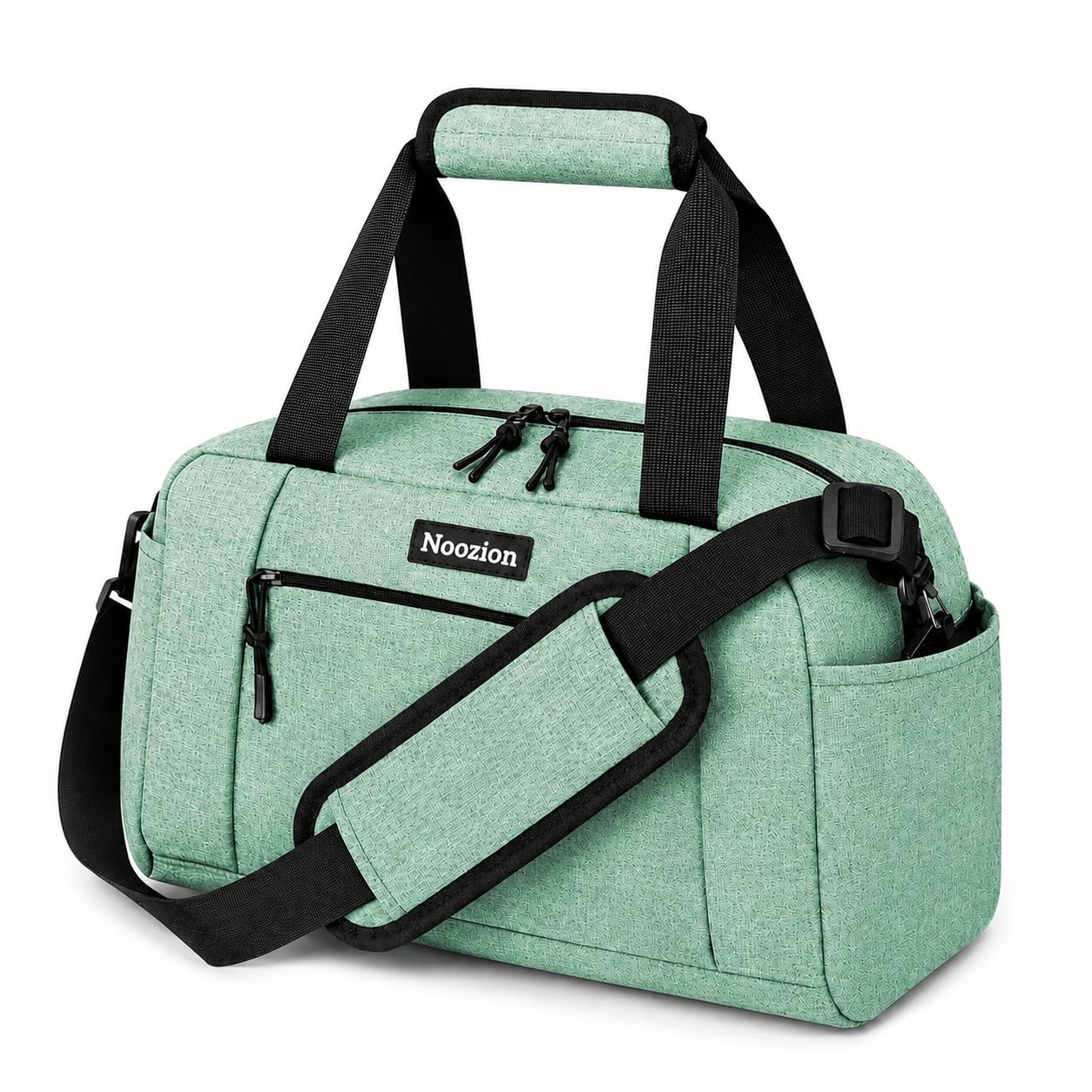 14 inch Small Gym Bag for Women & Men, Lightweight Carry On Mini Duffle Bag with Multiple Pockets, Sports Bag for Travel and Workout.