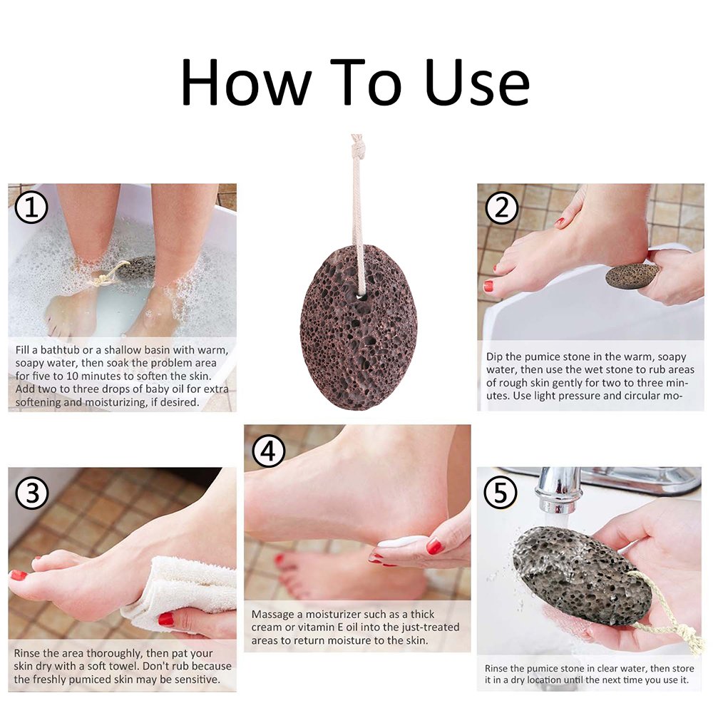 How To Use A Pumice Stone To Exfoliate Skin, Per