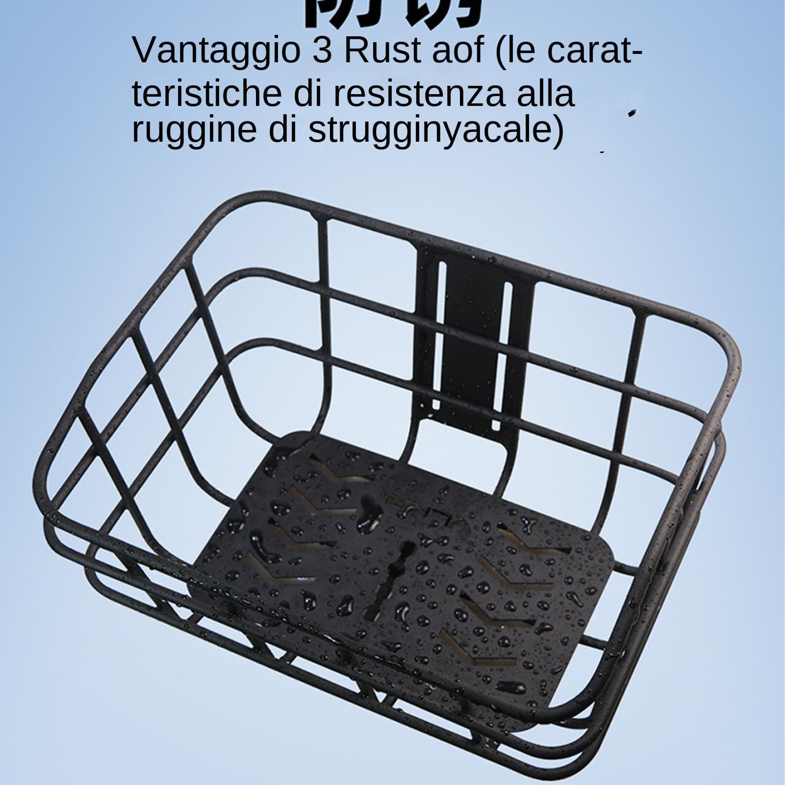 Cestino bici 20 Pollici Bici Scatola Portapacchi Anteriore Senza | Cesto Bici Senza Foratura Scooter Cruiser Spiaggia Trasportino Piccoli Animali