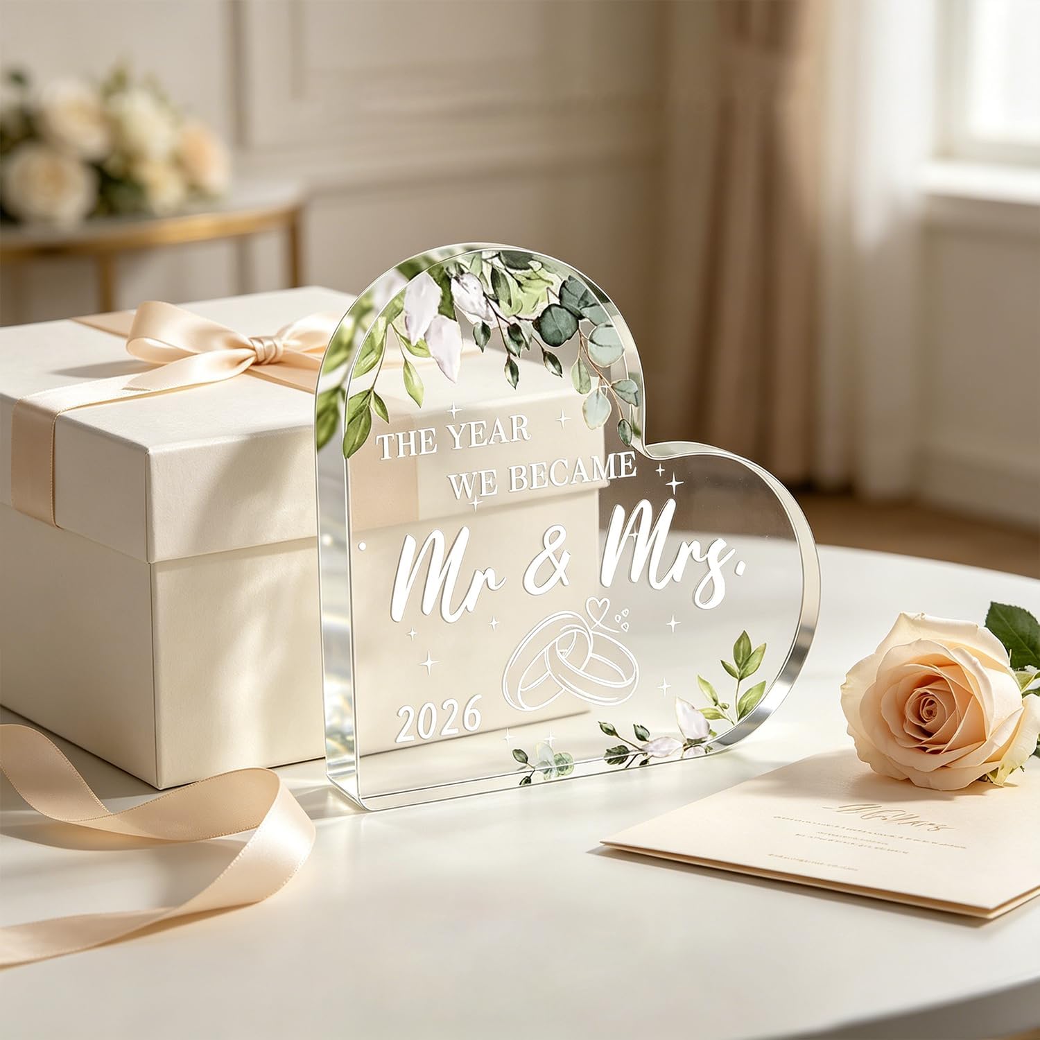 Wedding Gifts for Couples 2026, Bridal Shower Gifts for Bride Wedding Decor
