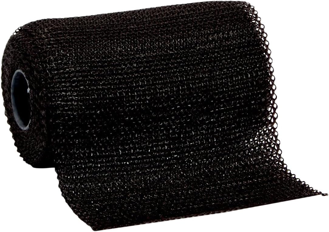 3M Scotchcast 82003A Plus Casting Tape, Black 3" x 4 Yard (Pack of 10)