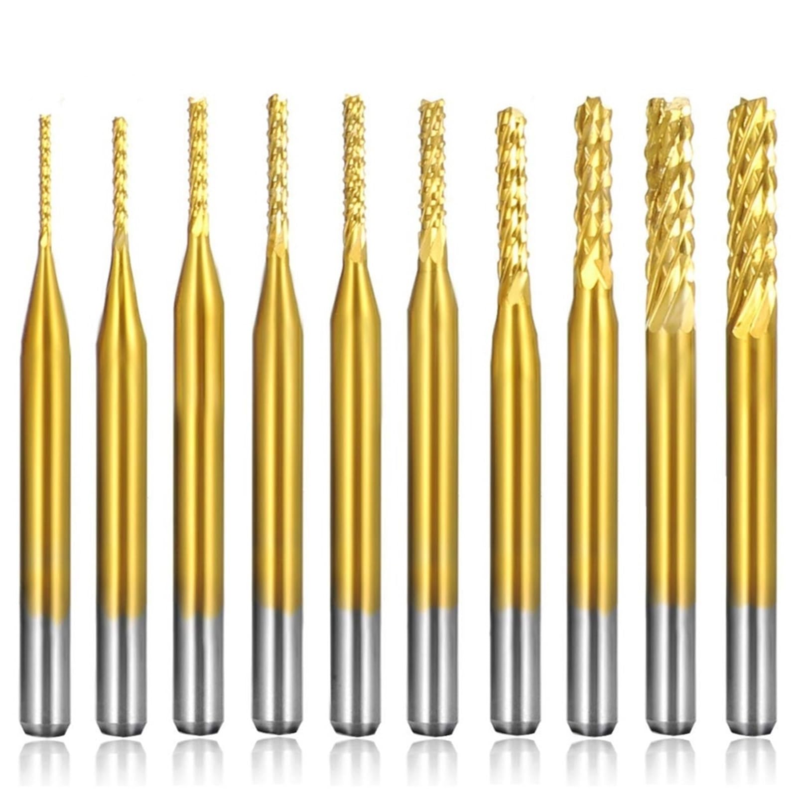 Fraise maïs 2.4mm pour éviter la casse des outils lors du fraisage de matériaux durs