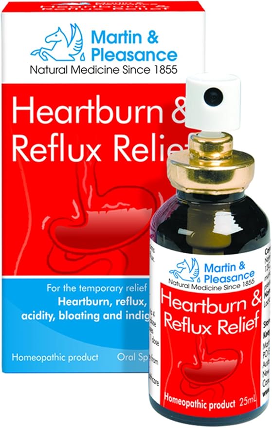 Homeopathic Remedy 25ML Spray Heartburn & Reflux Support Amazon