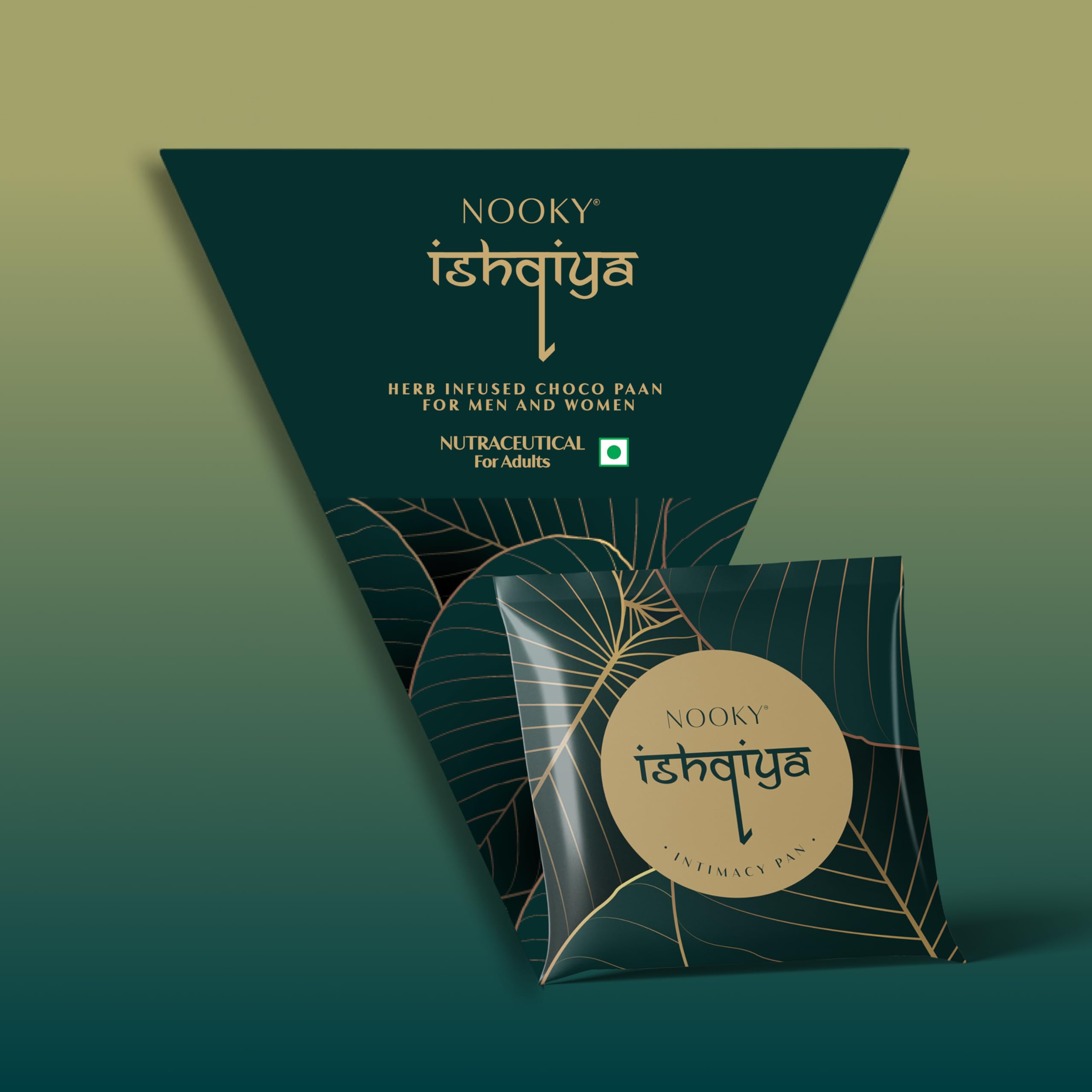 InstaEats Nooky Premium Paan | Uplift Your Mood | Premium Dark Chocolate | All-Natural Ingredients | 25 G (1)