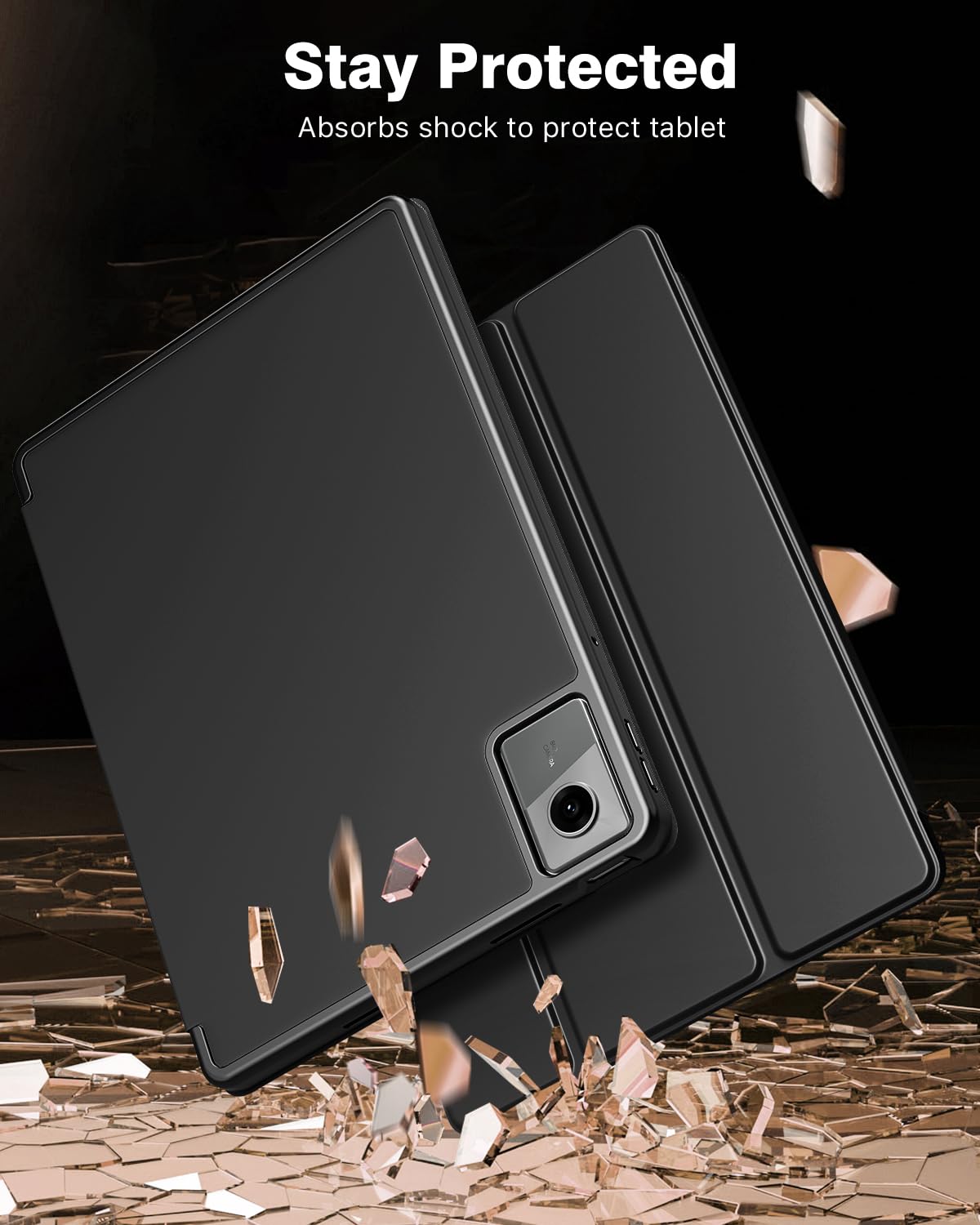 TiMOVO Cover Lenovo Idea Tab 11 2025 TB-336ZU/336FU Portapenna TPU Nero